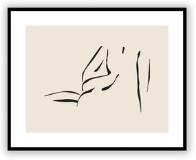 Obraz Nude Line V 40 x 50 cm