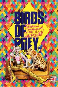 Plagát, Obraz - Birds of Prey: Podivuhodná premena Harley Quinn - Harley's Hyena, (61 x 91.5 cm)