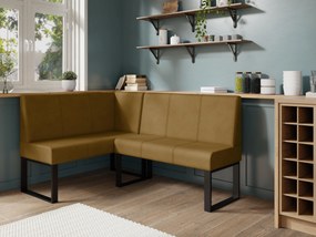 Rohová lavica Bernio 140x200 (horčicová) (L). Akcia -20%. Vlastná spoľahlivá doprava až k Vám domov. 1129870