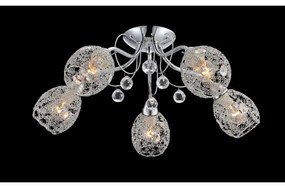 Globo 56689-5 - Prisadený luster KORDULA 5xE14/40W/230V