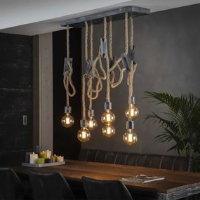 Luster 82-77 7L Rope  - Komfort-nábytok