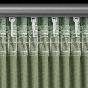 ZATEMŇOVACÍ ZÁVES NA PÁSKE ROSA 140X270 CM TMAVOMÄTOVÁ