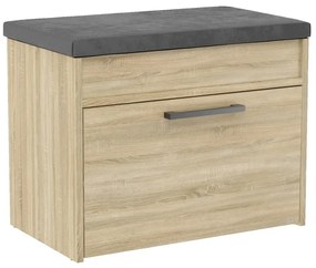 Botník (skrinka na topánky) Puntuable Mini 1 (dub sonoma). Akcia -22%. Vlastná spoľahlivá doprava až k Vám domov. 1132604