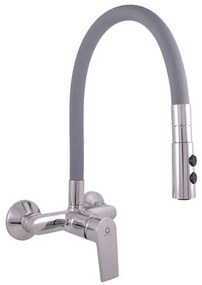 RAV SLEZÁK Colorado drezová batéria so silikónovým ramienkom 150 mm sivá / chróm co102.5/12 CO102.512