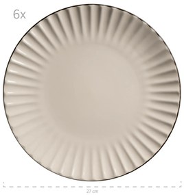 Mäser 18-dielna jedálenská súprava OSITA WHITE