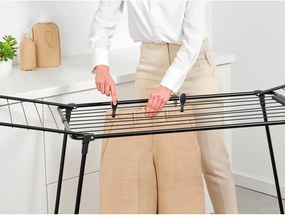 Matne čierny sušiak na bielizeň 18 m HangOn Too – Brabantia