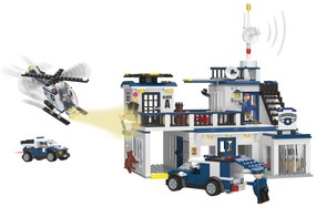 Playtive Clippys Stavebnica L (policajná stanica)  (100382460)