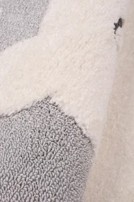 Koberec SKANDI KIDS A1098A sivý / krémový