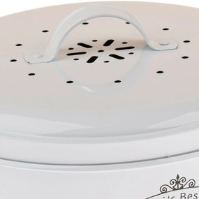 Kovová nádoba na kompost s uhlíkovým filtrom 8 l