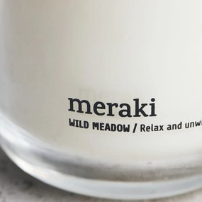 meraki Vonná sviečka v skle Wild Meadows 360 g