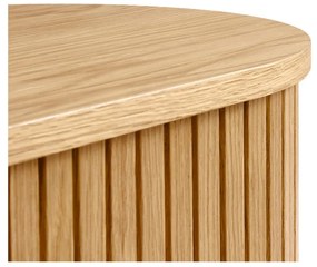 TV stolík v dekore duba v prírodnej farbe 56x180 cm Nola – Unique Furniture