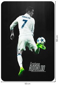 Textilná nálepka na stenu "Cristiano Ronaldo 2"