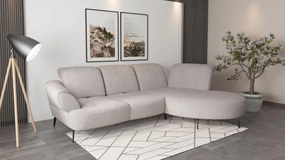 XXXLutz ROHOVÁ SEDAČKA, textil, strieborná Sit & More - Sedačky - 000144013271
