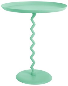 Kovový okrúhly odkladací stolík ø 44 cm Zig Zag – Leitmotiv