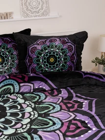 Obliečky mikroplyš Exclusive – Mandala fialová