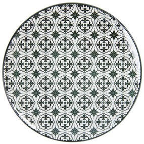 Čierny jedálenský tanier Blackor - Ø 26 cm