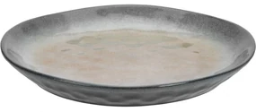 Kameninový dezertný tanier Dario, 20 cm, hnedá