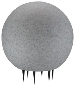 Polux Vonkajšia lampa ARGENTO 1xE27/15W/230V pr. 50 cm IP65 šedá SA2274
