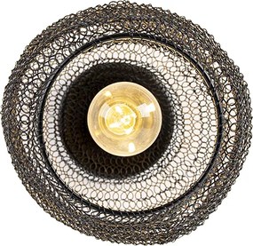 Orientálne stropné svietidlo čierne - Nidum Bene