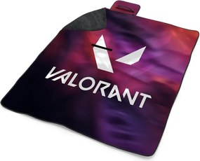 Sablio Plážová deka VALORANT Glow: 200x140 cm