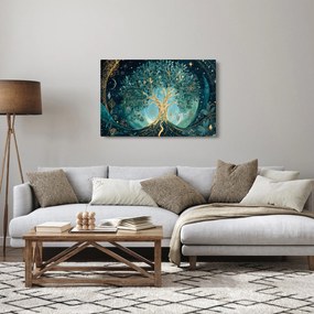 Obraz – Strom života vo vesmíre (90x60 cm)
