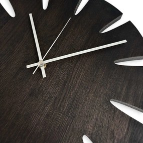SENTOP | Luxusné dubové nástenné hodiny I SENTOP MAS014-3169-BLACK- 30 analógové