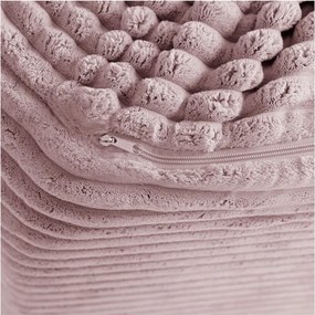 Detské ergonomické kreslo MOONI – svetloružová Lamell, prémiový manšester