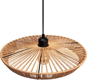 Toolight Toolight, stropné svietidlo 1xE27 APP1407-1CP, čierna-hnedá, OSW-02414