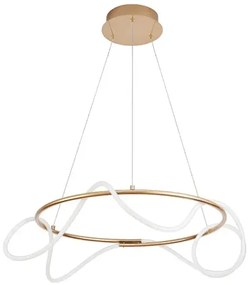 LED luster Tiriac 70 zlaté