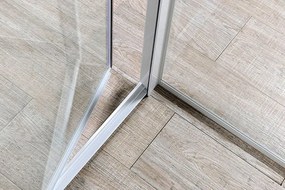Aqualine Aqualine, AMICO sprchové dvere výklopné 740-820x1850mm, číre sklo, G70