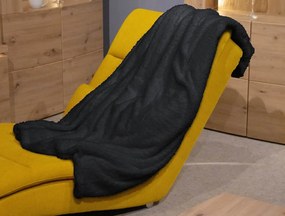 Deka Kuschelteddy 150x200 cm, antracitová