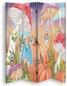 Gario Paraván Malá Alica v rannej krajine zázrakov Rozmery: 145 x 170 cm, Prevedenie: Klasický paraván