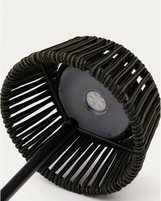 LED stolové/prenosné vonkajšie svietidlo so solárnym panelom ø 11 cm Aldet – Kave Home