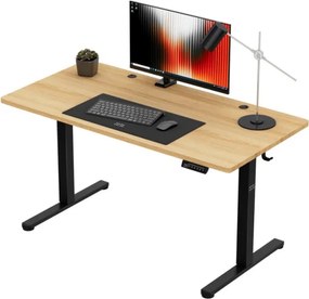 Elektrický výškovo nastaviteľný stôl Mark Adler Leader 7.3 Dub Craft