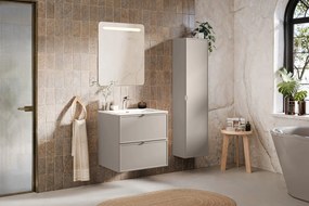 Závěsná skříňka pod umyvadlo Bella Cashmere 2S 60 cm kašmír