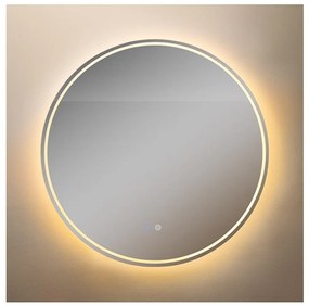 Zuma Line D3004-80-LED Kúp. zrkadlo s podsv. 24W/230V 3000/4000/6000K IP44 biela ZL0763