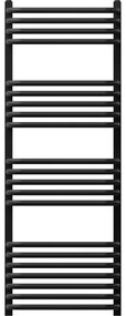 Mexen Apollo, vykurovacie teleso 1210 x 450 mm, 563 W, čierna, W117-1210-450-00-70