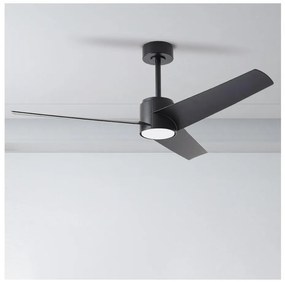 ZEVENTI - LED Stropný ventilátor ORVIETO LED/18W/230V Wi-Fi Tuya čierna + DO ZV0023