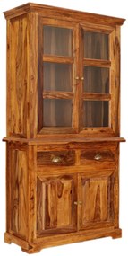 furniture-nabytek.cz - Vitrína masíva z dreva palisander 100x200x45