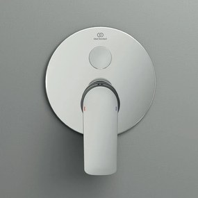 Vaňová podomietková batéria v lesklo striebornej farbe Connect Air – Ideal Standard