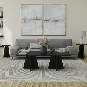 Konferenčný stolík Double Mushroom Black