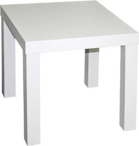XXXLutz KONFERENČNÝ STOLÍK, biela, kompozitné drevo, 45/45/45 cm Boxxx - Stolíky do obývačky - 007968006301