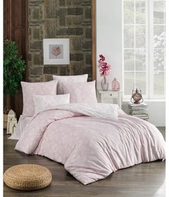 BedTex Bavlnené povlečení Almina pudrová, 140 x220 cm, 70 x 90 cm, 140 x 220 cm, 70 x 90 cm