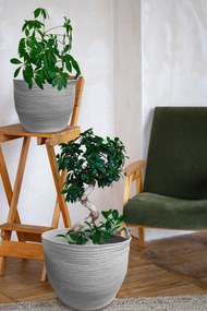 Tutumi Tutumi, súprava prírodných košíkov 3ks BOHO YT21B-35, šedá, HOM-02808