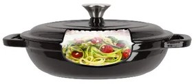 Silvercrest®  Liatinová servírovacia panvica, 2,4 l (čierna)  (100393065)