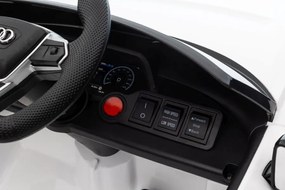 LEAN CARS Elektrické autíčko Audi E- Tron GT QLS-6888 - biele - motor 4x45W- BATÉRIA - 12V7Ah - 2023
