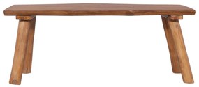 vidaXL Záhradná lavička 120 cm teakový masív