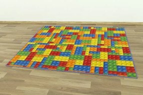 Detský koberec Klocki viacfarebný