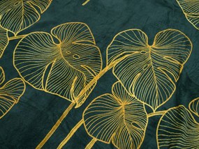 Obliečky mikroplyš VENECIA zelené Rozmer obliečok: 70 x 90 cm | 140 x 200 cm