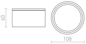 RED - Design Rendl - R10428 - Vonkajšie svietidlo MERIDO 1xGX53/11W/230V IP44 biela